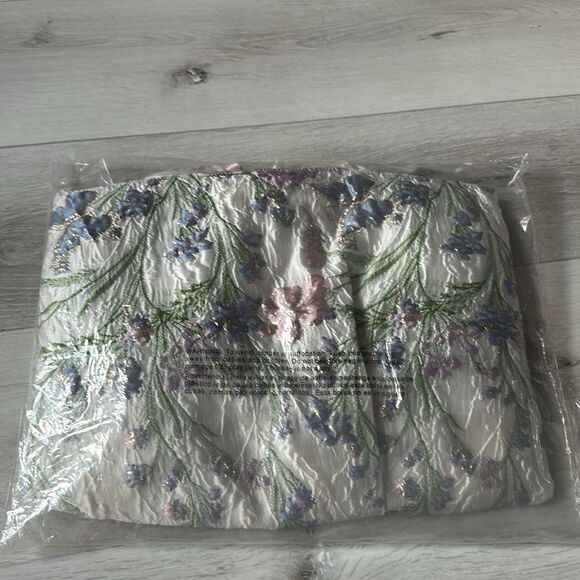 Rare Edition Flutter-Sleeve Butterfly Bodice/Floral Brocade Skirted‎ FitNFlare - Picture 5 of 5